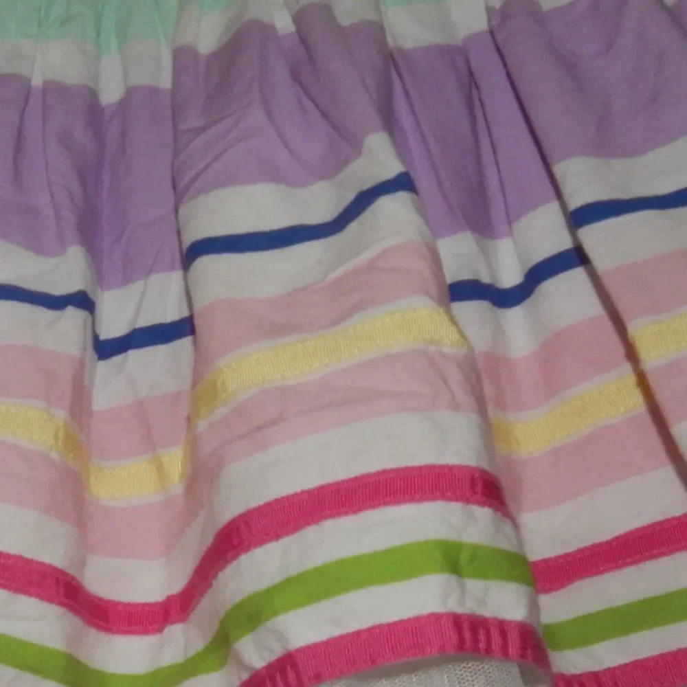 Children’s Place girls 6x-7 multicolor stripe tutu skirt adjustable waist